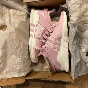 Pink adidas sneakers